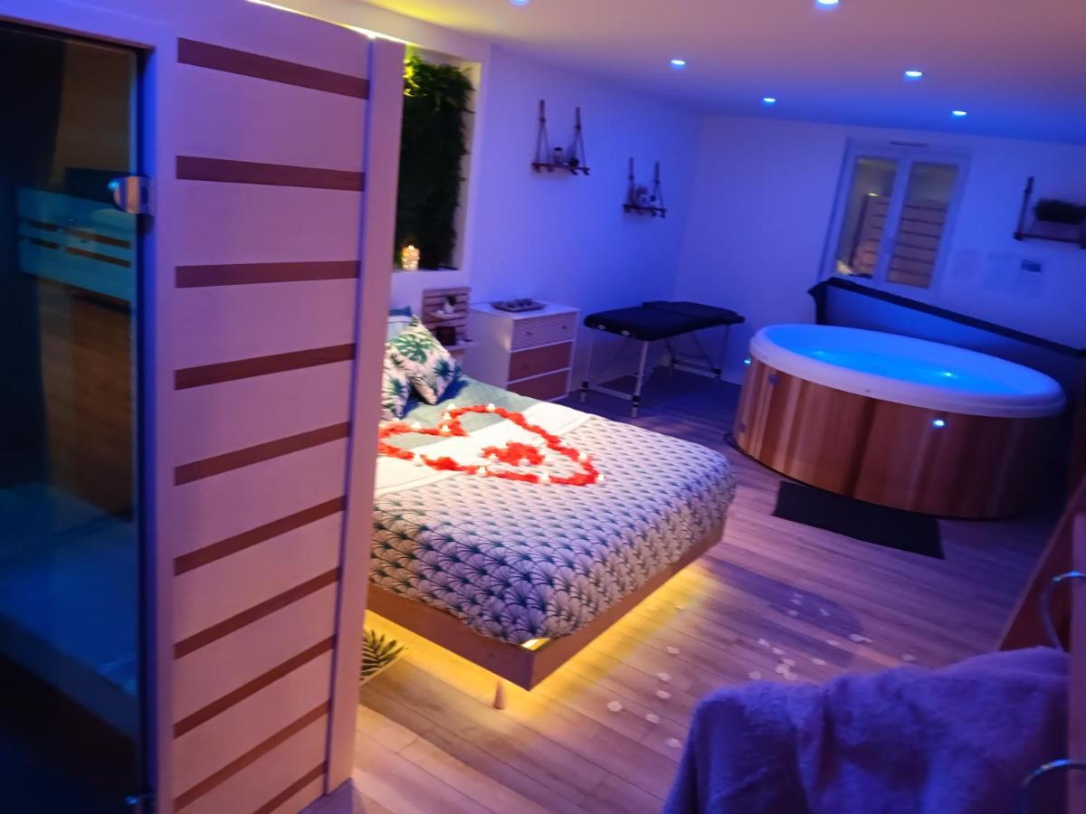 Hotel Gite Et Spa Au Secret Du Bonheur Pouilly-sur-Serre Zewnętrze zdjęcie